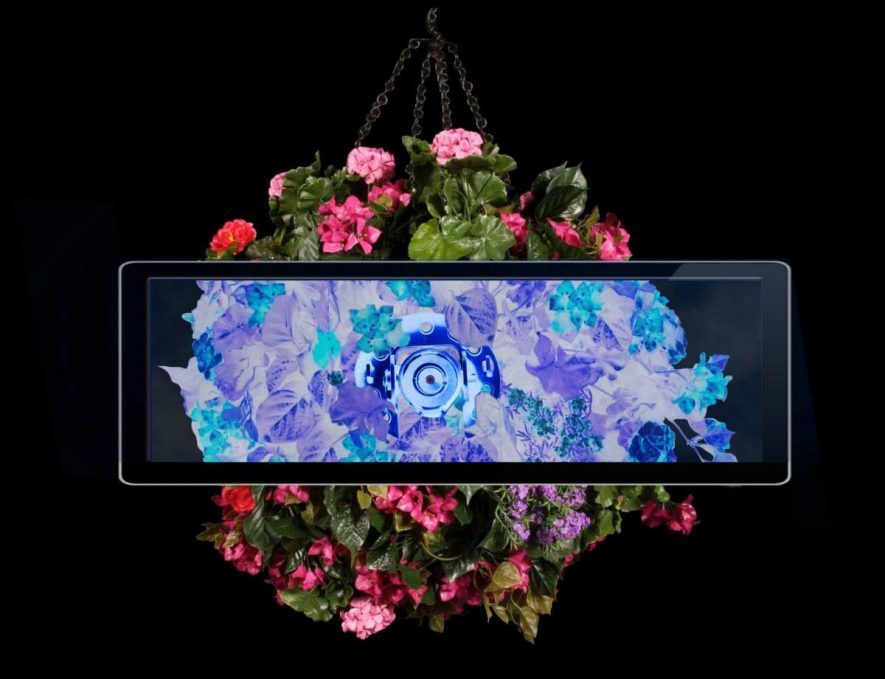 abricated Flower Basket - Camera Concealment