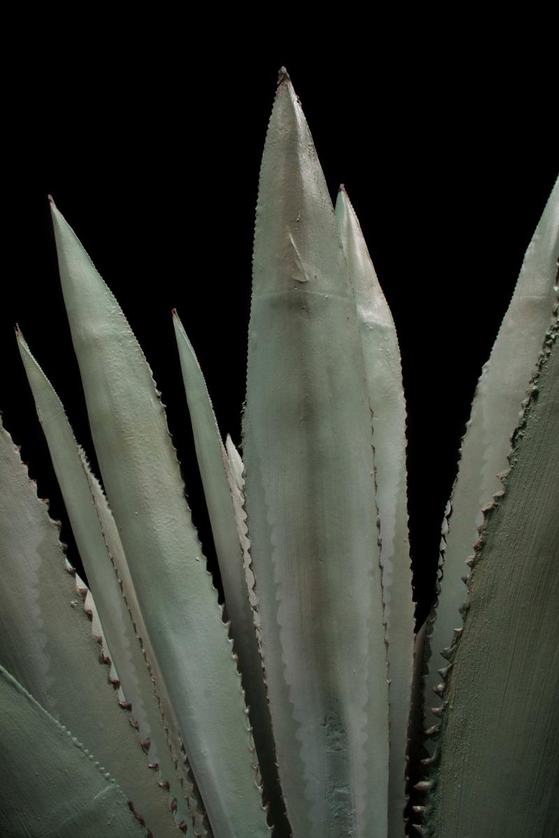 Fabricated agave plant close up product
