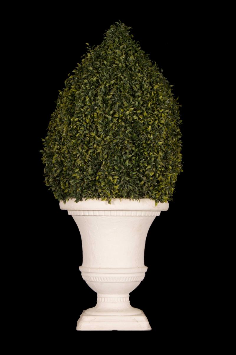 Fabricated exterior barberry topiary product