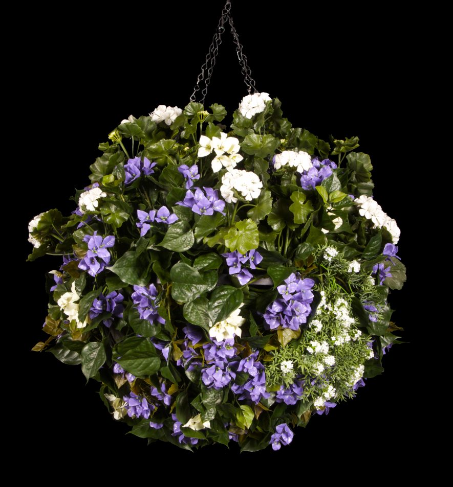 Fabricated Flower Basket