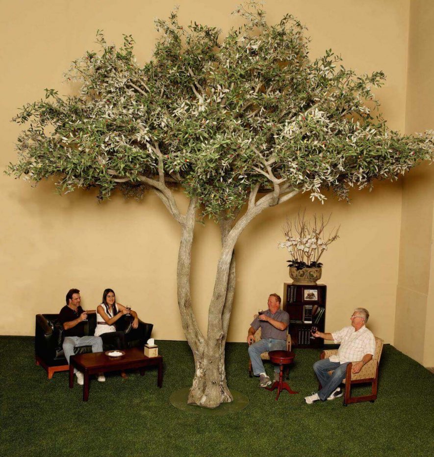 Fabricated Mediterranean Olive Tree