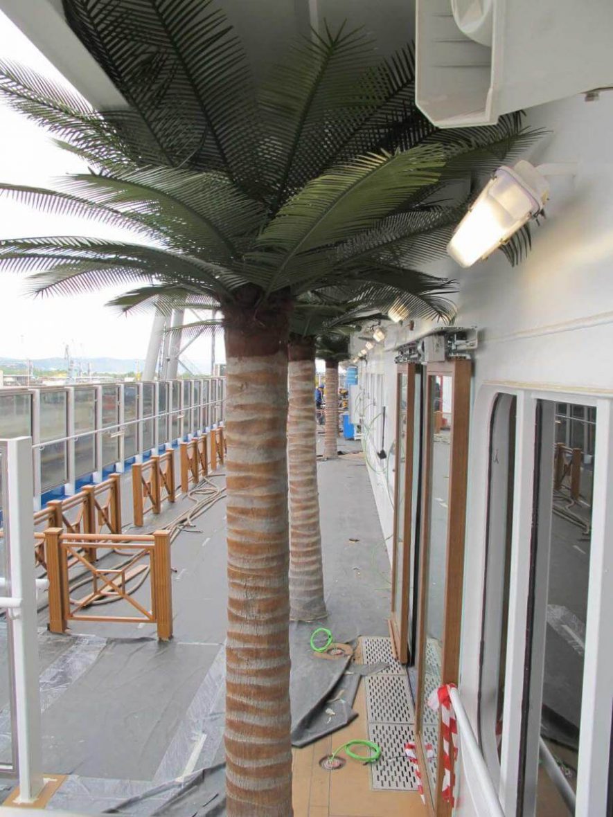 Palm Column Concealment Wrap