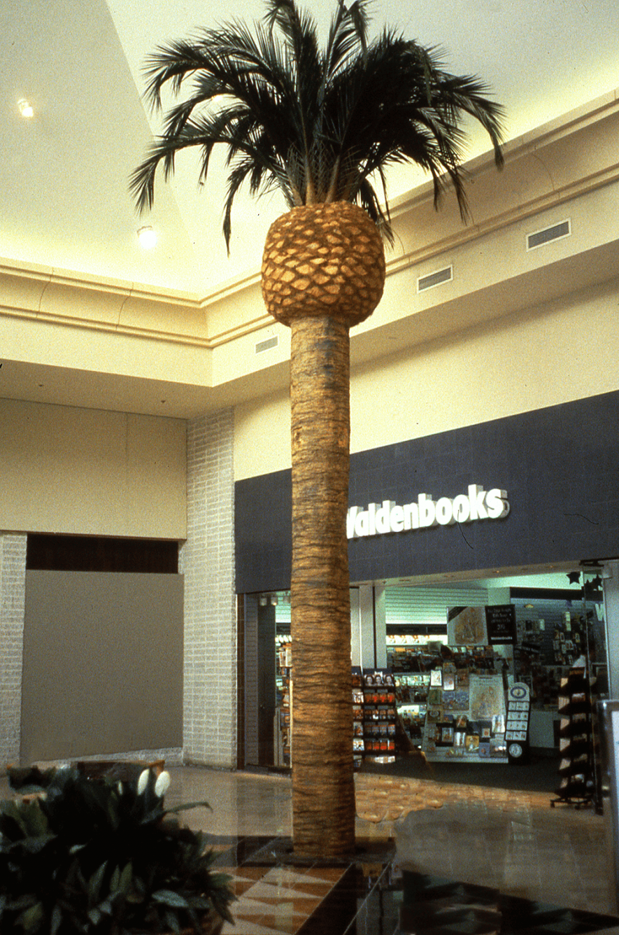 Fabricated Exterior Phoenix Dactylifera Palm Tree