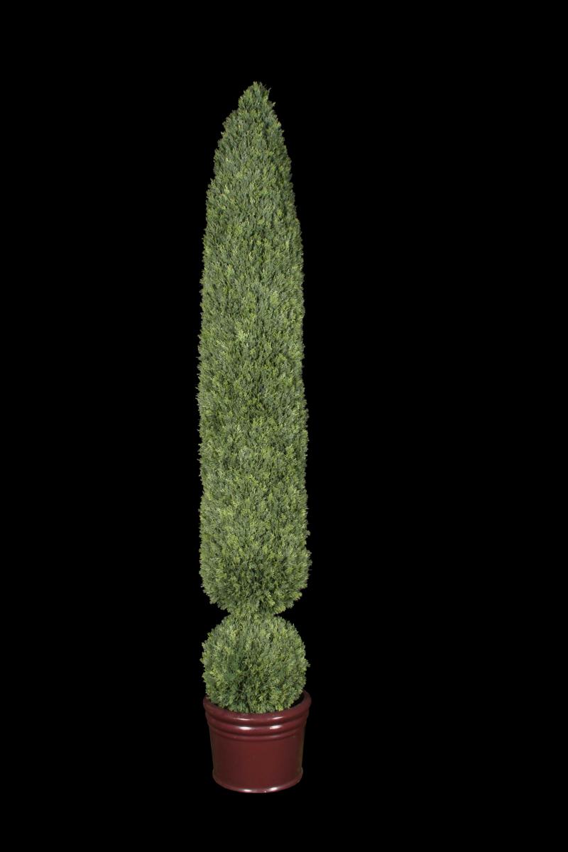 Replica Juniper Cypress Ball Finial Topiary