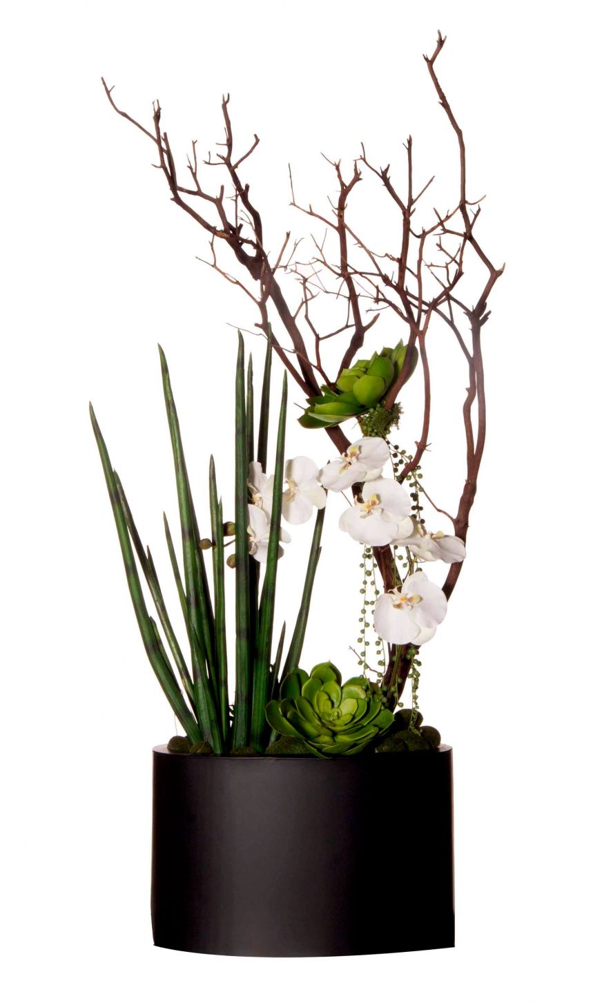 Replica floral arrangement orchid tropical mix product scaled