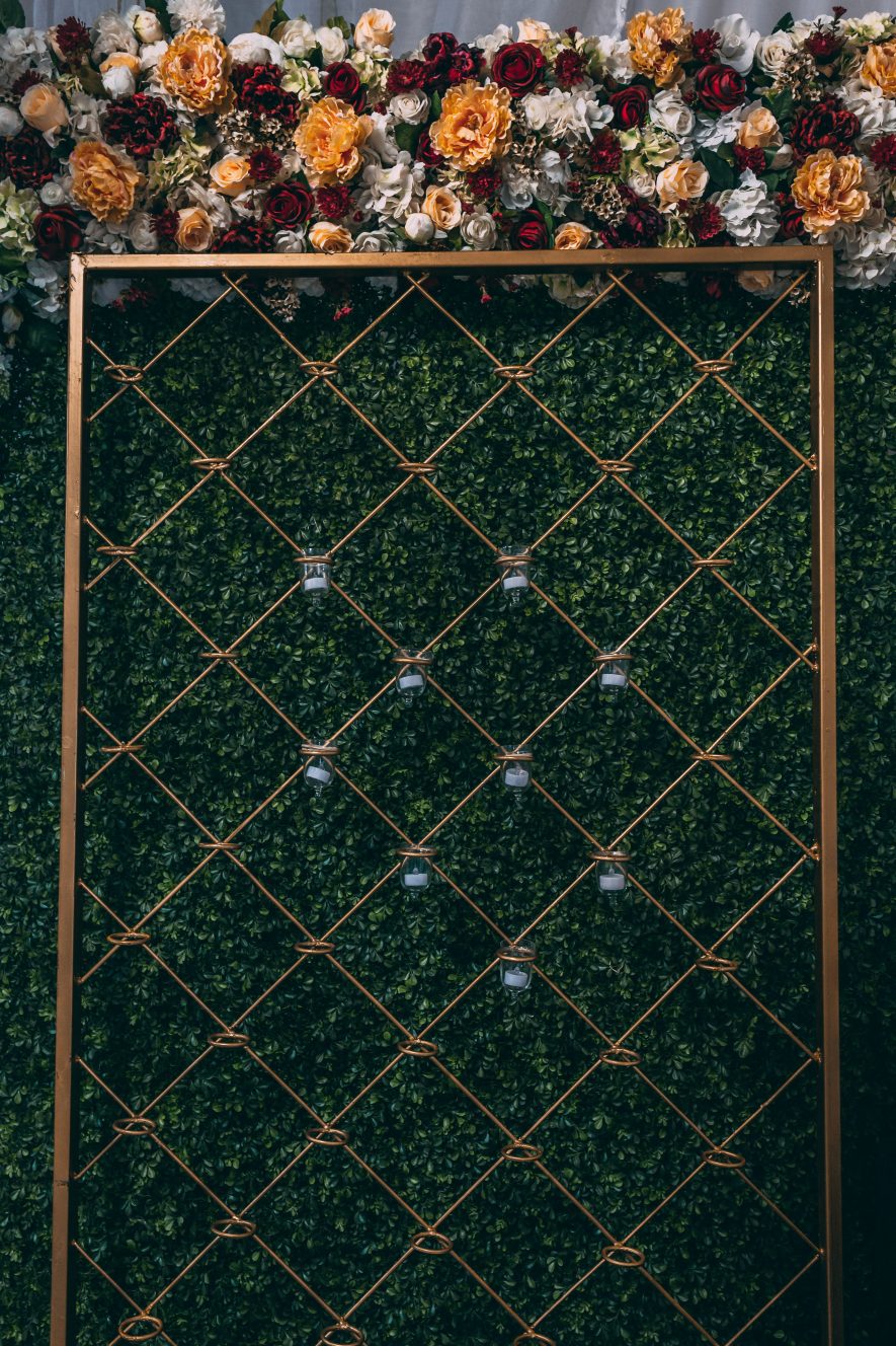 Replica Floral Green Wall