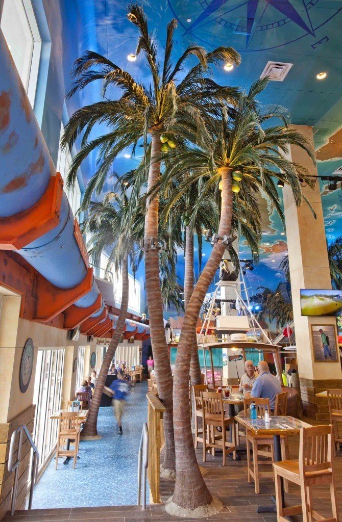 Fabricated Coconut Palm Trees at Margaritaville